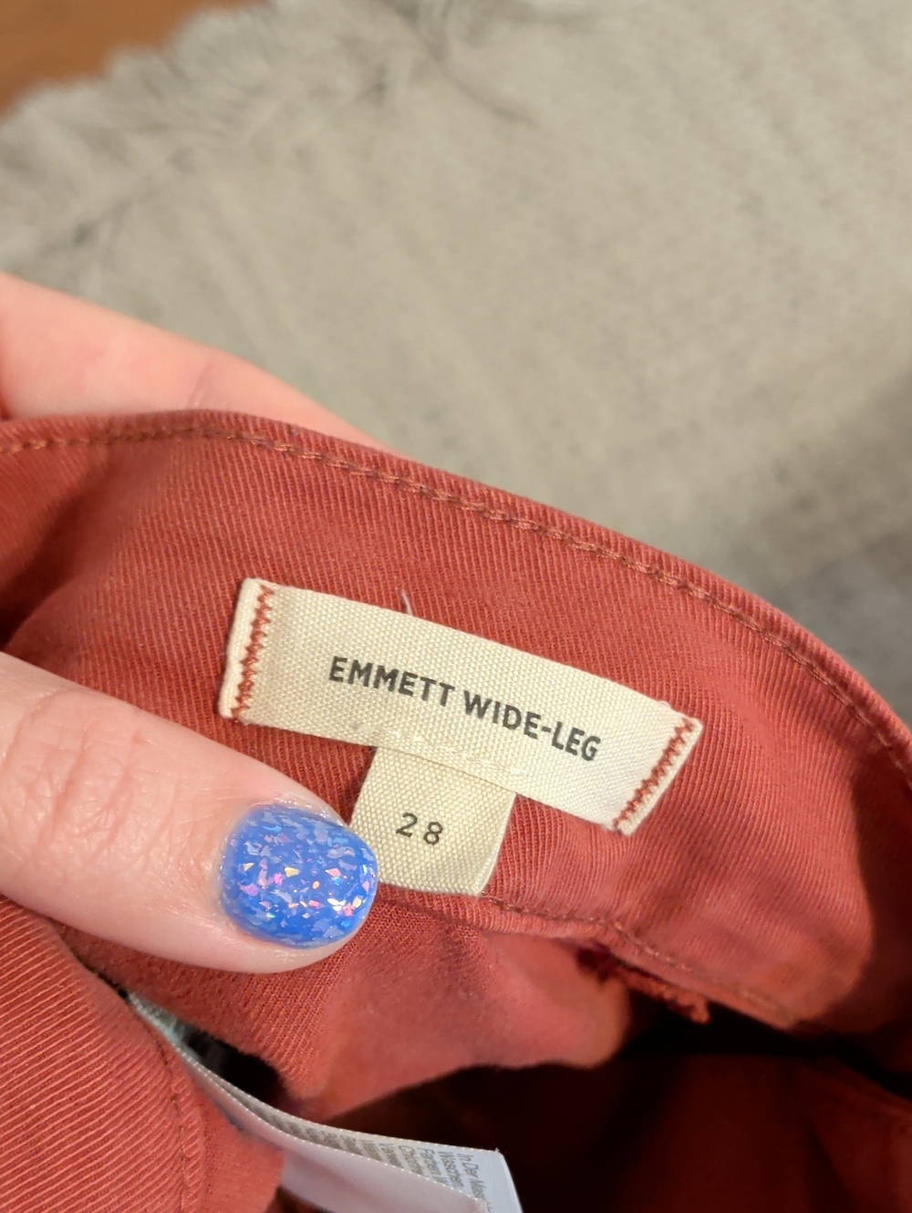 Like new Madewell Emmett Wide-Leg Pant: Patch Pocket Edition - Picture 5 of 12